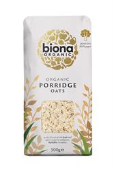 Organic Porridge Oat Flakes 500g, Biona