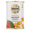 Organic Mango Chunks in Mango Juice 400g, Biona