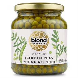 Biona Organic Garden Pea Young & Tender 350g, Biona