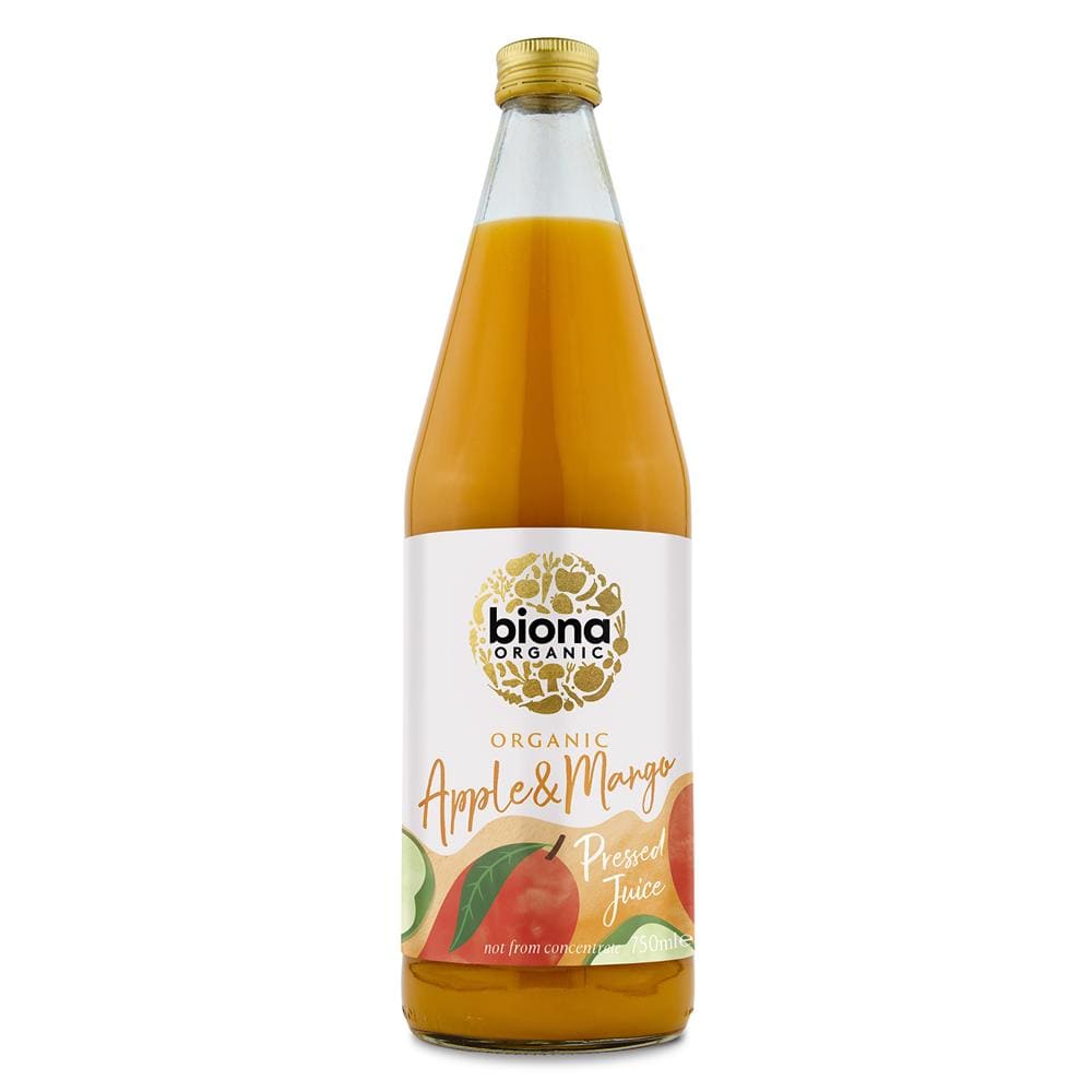 Organic Apple and Mango Juice 750ml, Biona