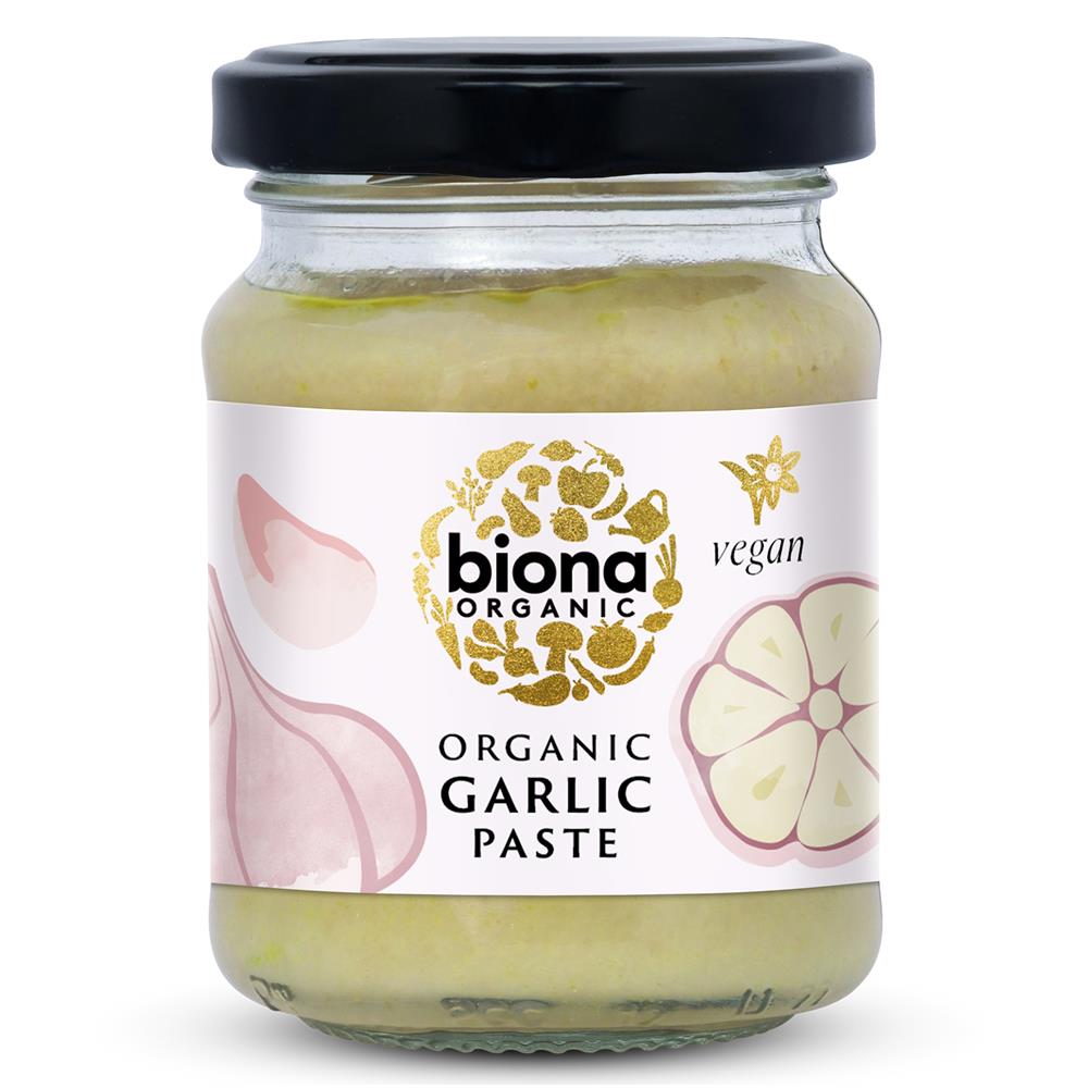 Biona Garlic Paste Organic 130g, Biona