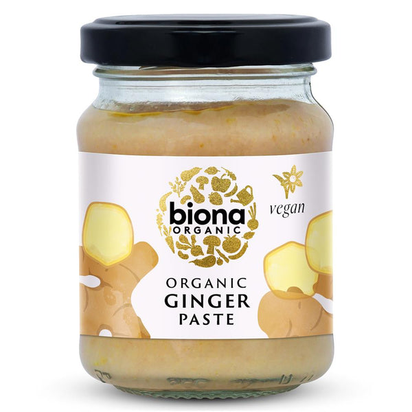 Biona Ginger Paste Organic 130g, Biona