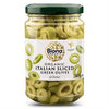 Italian Sliced Green Olives in Brine Organic 280g, Biona