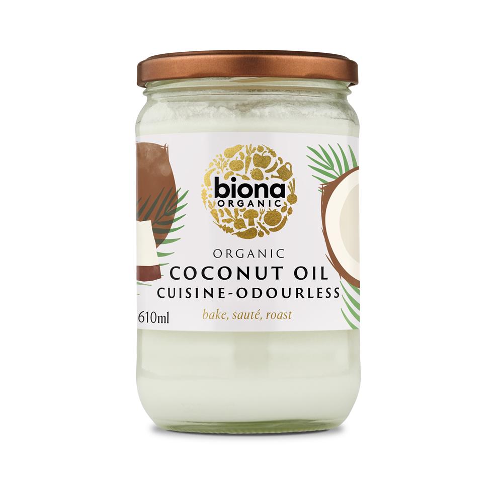 Organic Coconut Oil Cuisine 610ml, Biona