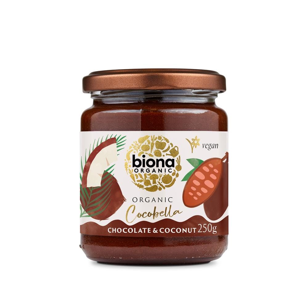 BIONA BIONA ORGANICZNA COCOBELLA - CACAO/COCONUT SPRZEDAŻ 250G