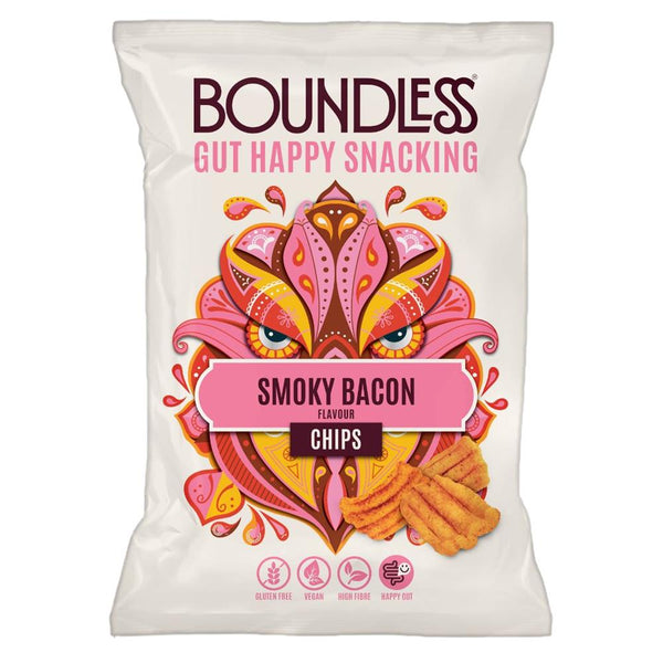 Smoky Bacon Chips Sharing Bag 80g, Boundless