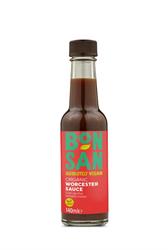 Organic Vegan Worcester Sauce 140ml, Bonsan