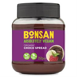 Bonsan Organic Plain Choco Spread Vegan 350g, Bonsan