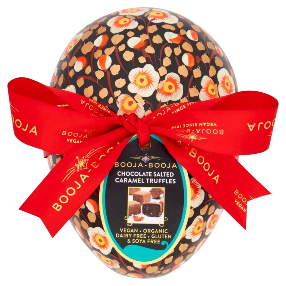 Chocolate Salted Caramel Easter Egg Large 138g, Booja-Booja