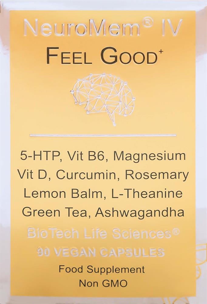 IQ4 FEEL GOOD - Calm & Clear Rest & Relaxation 90s, BioTech Life Sciences