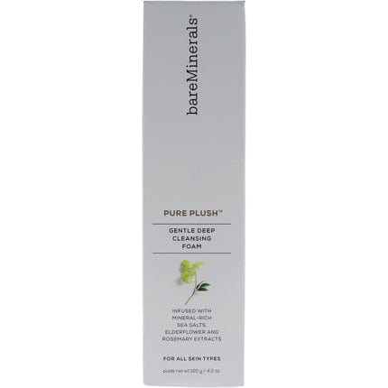 Bareminerals Pure Plush Gentle Deep Cleansing Foam 4.2 Oz Cleanser