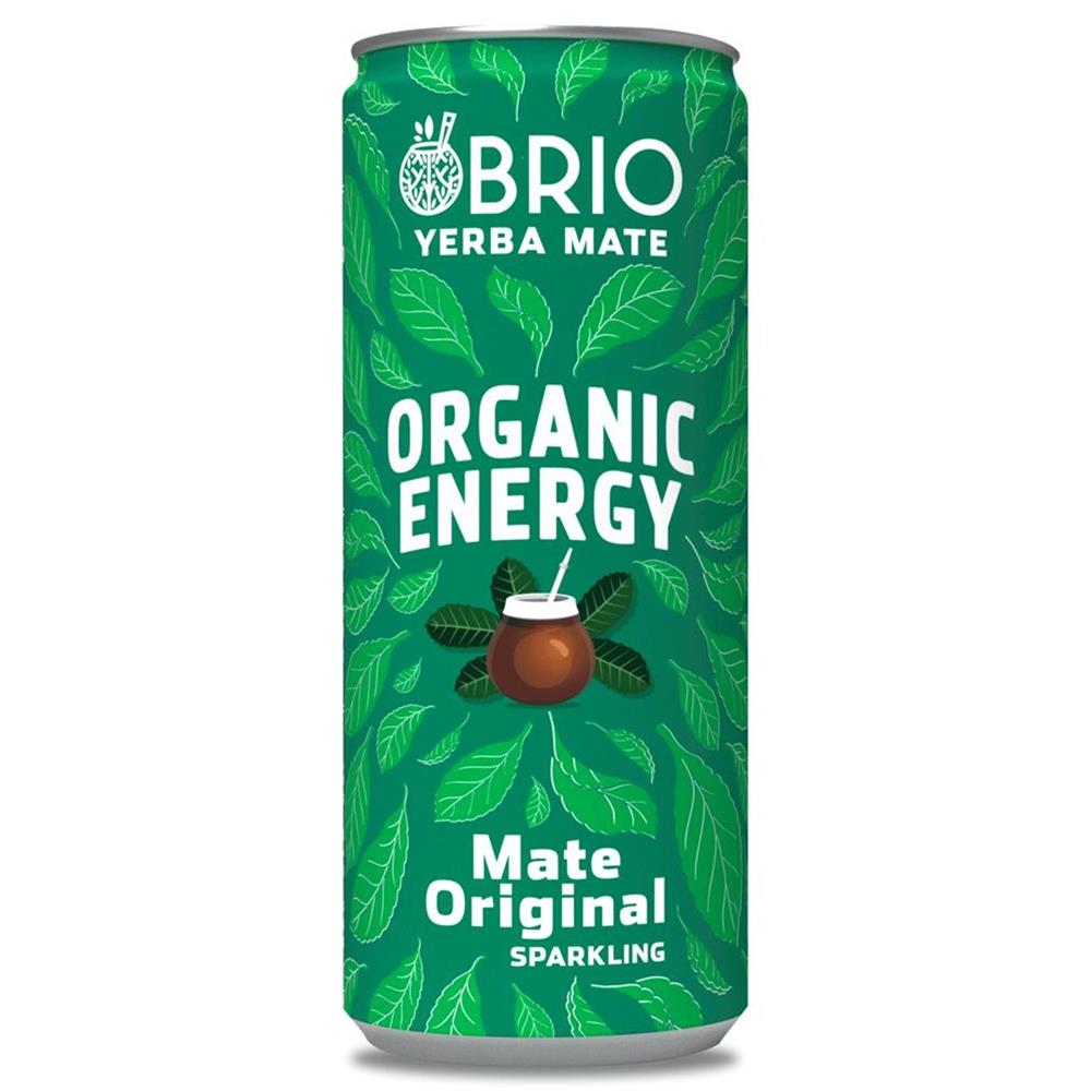 BRIO MATE Organic Energy Drink Original 250ml, Brio Mate