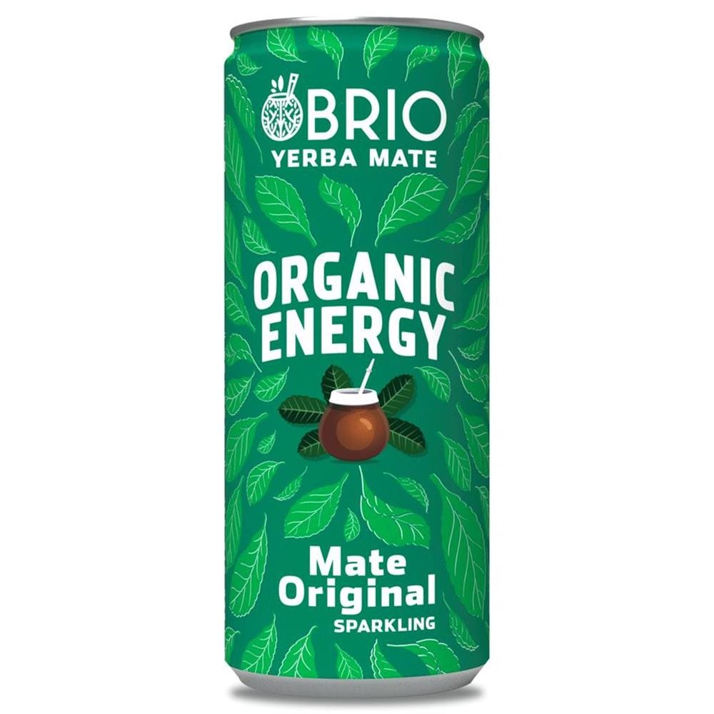 BRIO MATE Organic Energy Drink Original 250ml, Brio Mate