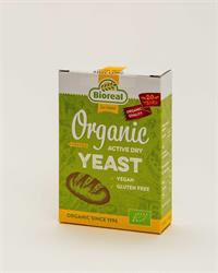 BIOREAL Organic Active Dry Yeast 5x9g gluten-free vegan, Bioreal