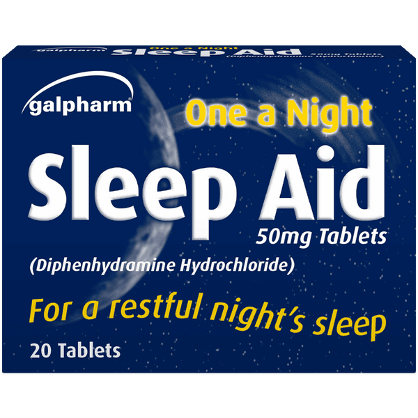 Galpharm One a Night Sleep Aid Tablets Pack of 20 - welzo