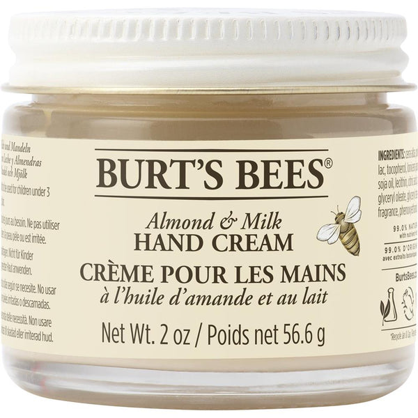 Burts Bees Hand creme - almond milk beeswax 2 oz