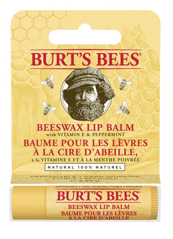 Burt's Bees Moisturising Beeswax Lip Balm Blister 4.25g, Burts Bees