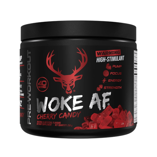 Bucked Up Woke AF 260g Cherry Hard Candy