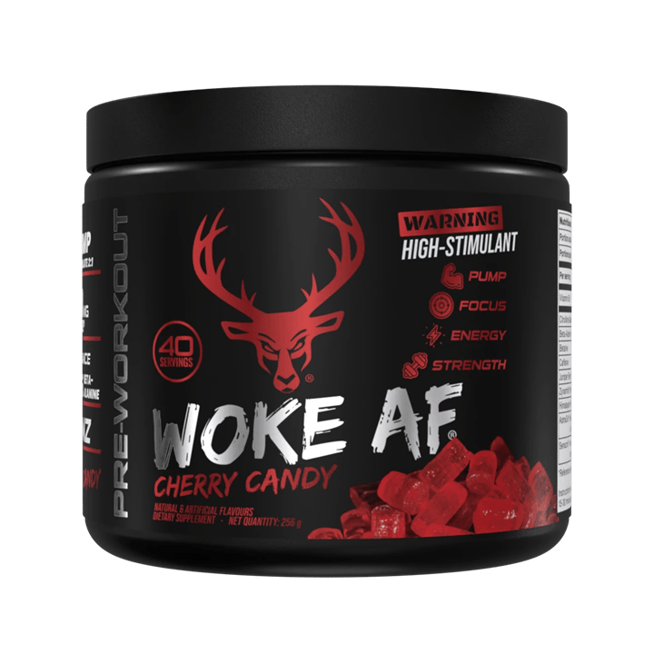 Bucked Up Woke AF 260g Cherry Hard Candy