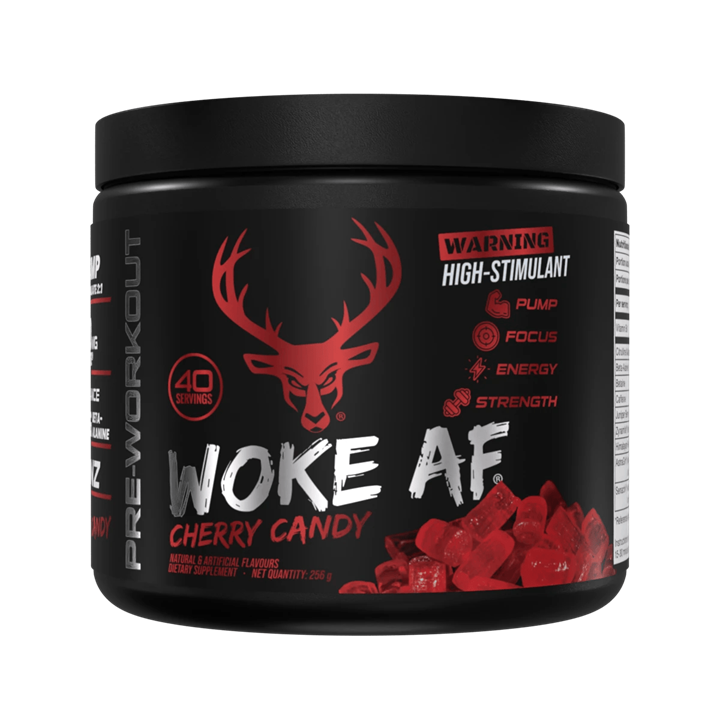 Bucked Up Woke AF 260g Cherry Hard Candy