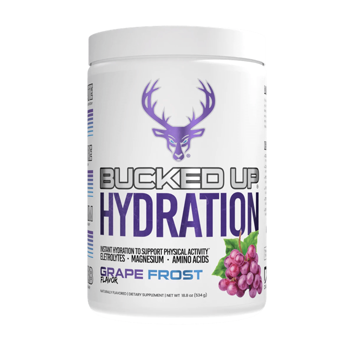 Bucked Up Hydration 534g Grape Frost