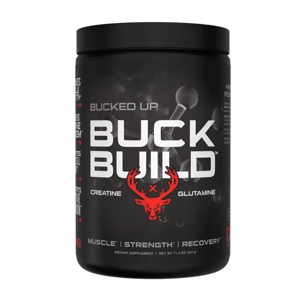 Bucked Up Buckbuild (Creatine / Glutamine) 324g Unflavored