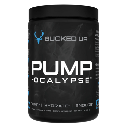 Bucked Up PUMP-ocalypse 375g Blue Raz