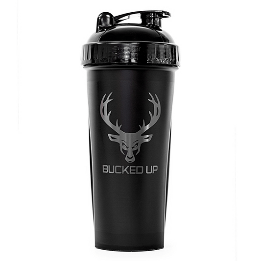 Bucked Up Perfect Shaker 28oz 795ml Black / Grey