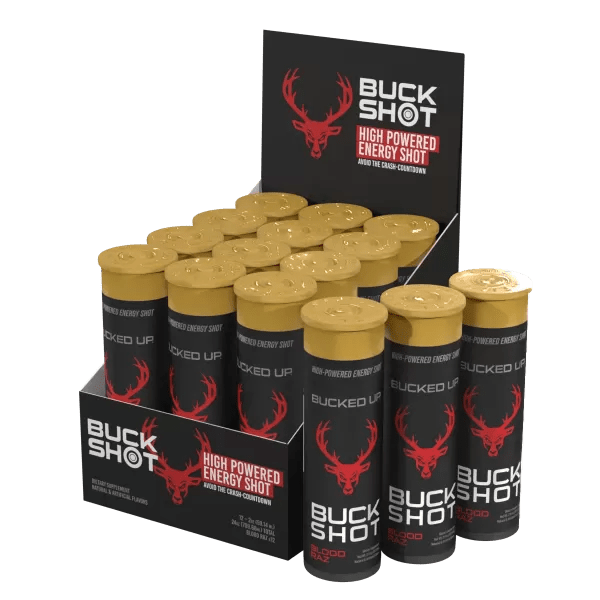 Bucked Up Buck Shot 12x59ml Blood Raz