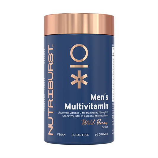 Nutriburst Men's Multivitamin 60 Gummies Wild Berry