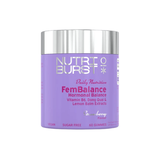 Nutriburst Fembalance 60 Gummies Strawberry