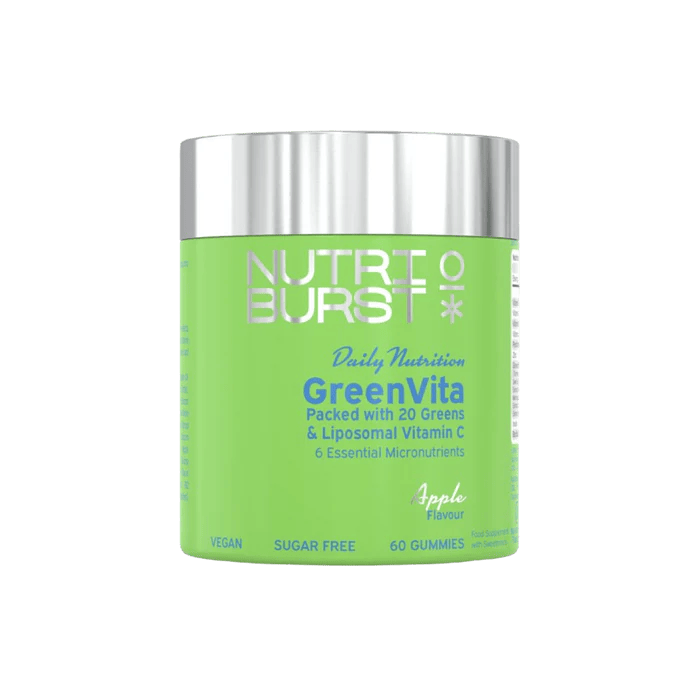 Nutriburst Greenvita 60 Gummies Apple