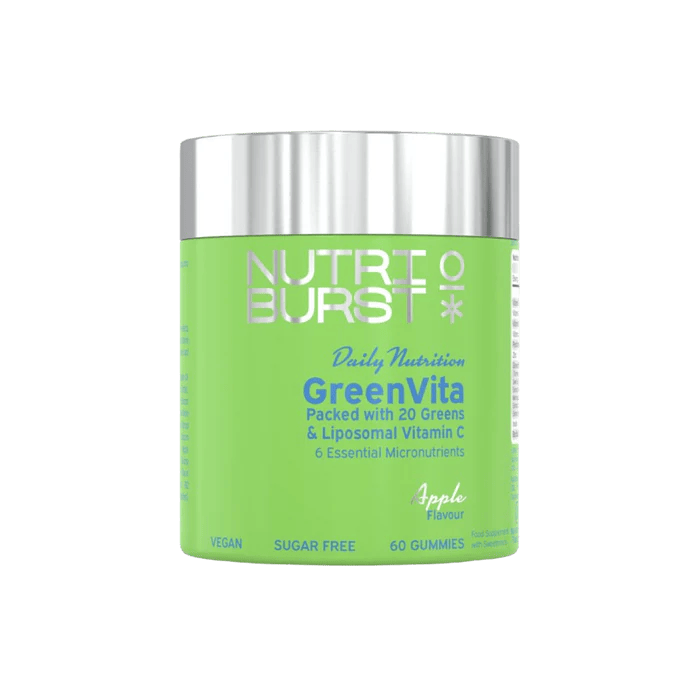 Nutriburst Greenvita 60 Gummies Apple