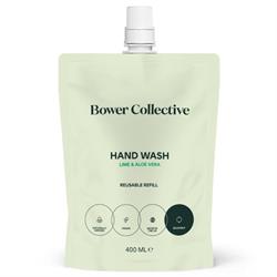 Lime & Aloe Vera Bower Natural Hand Wash Refill 400ml, Bower Collective