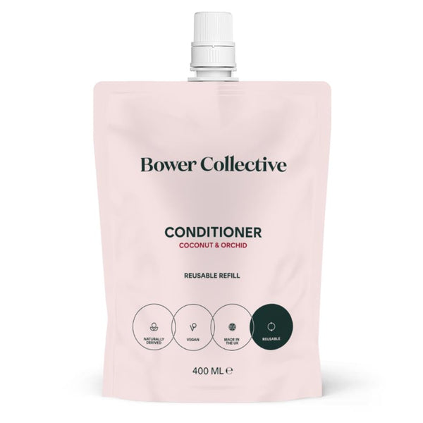 Coconut & Orchid Bower Natural Conditioner Refill 400ml, Bower Collective