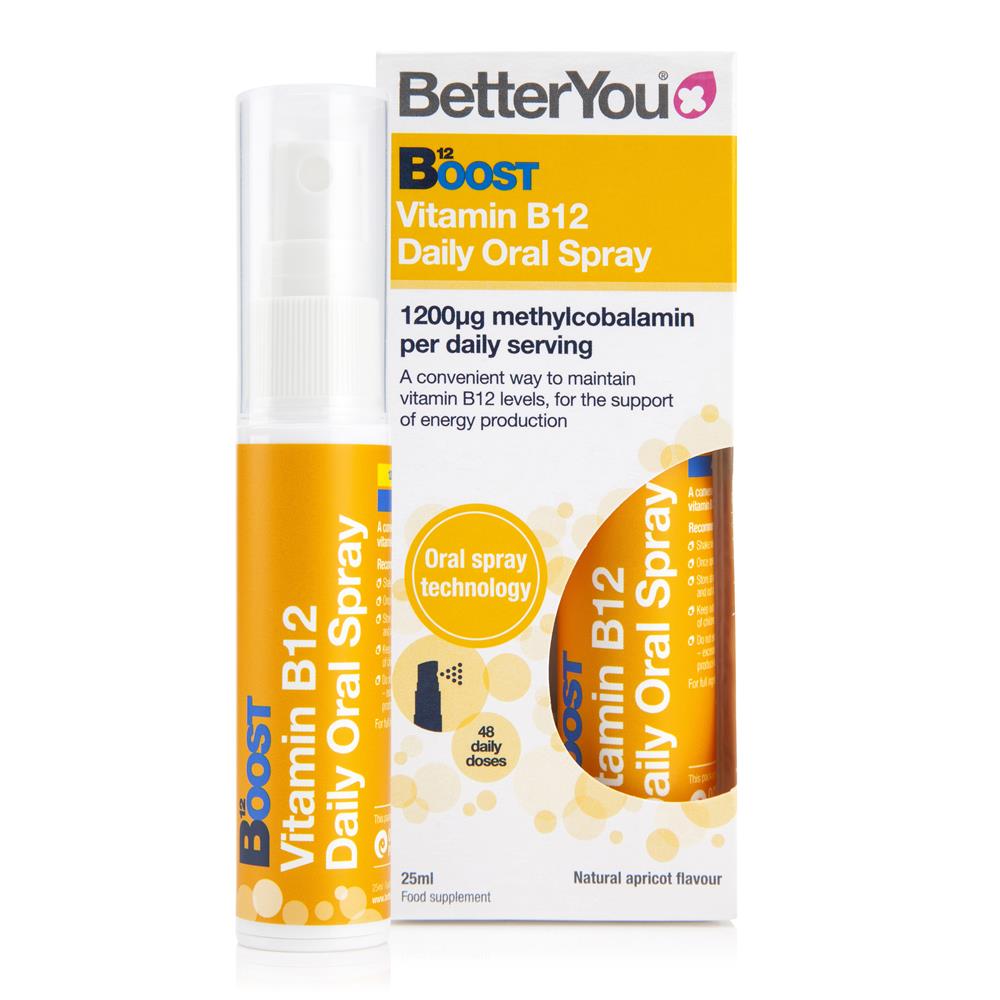 Boost B12 Daily Oral Spray 25ml, BetterYou