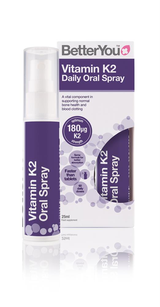 Vitamin K2 Oral Spray 25ml, BetterYou