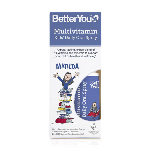 Roald Dahl Kids Multivitamin Oral Spray 25ml, BetterYou