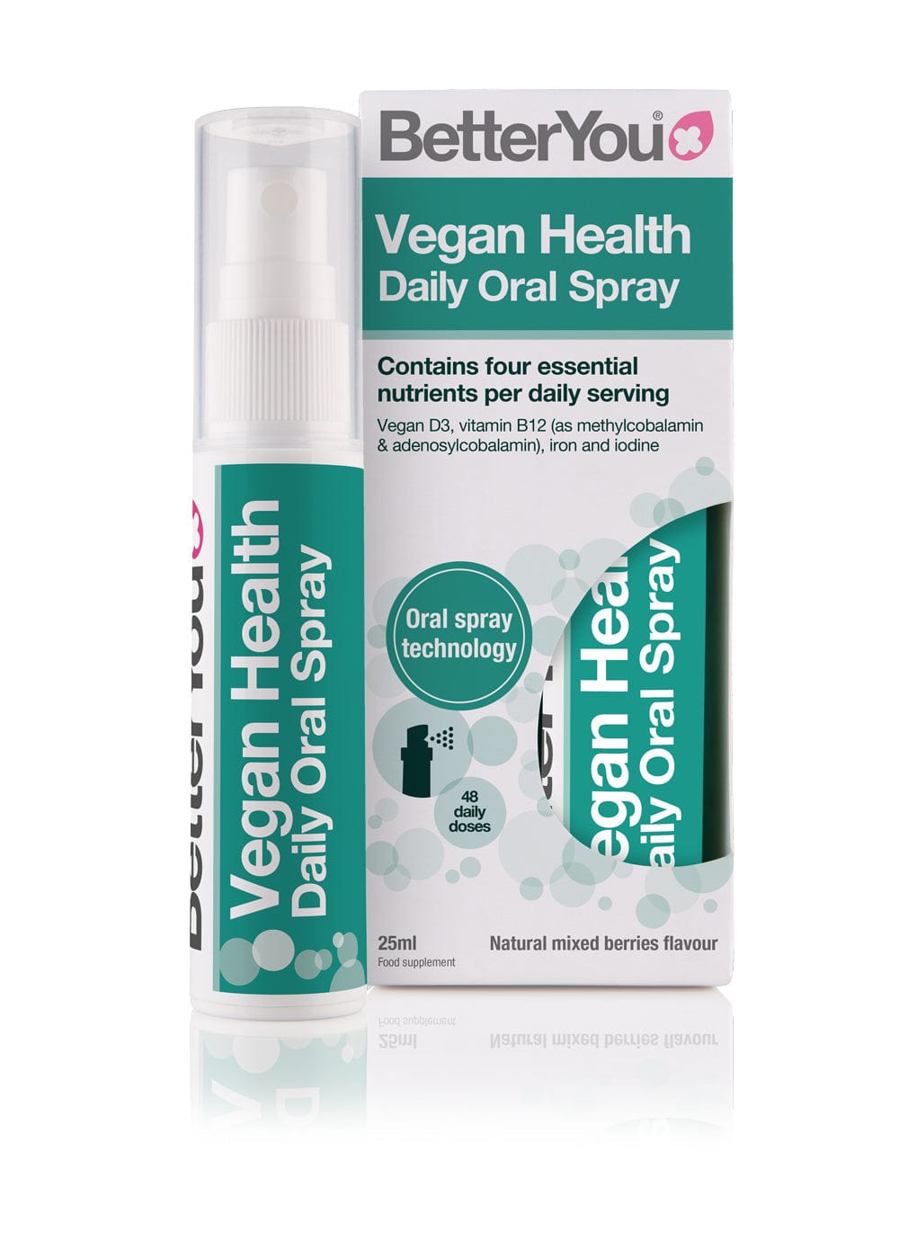 Vegan Health Daily Oral Spray 25ml, BetterYou