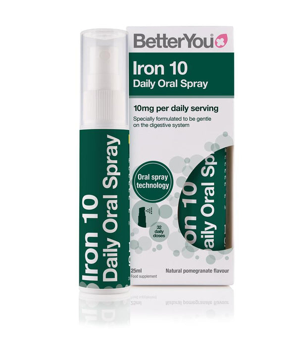 BetterYou Iron (10mg) Oral Spray 25ml, BetterYou