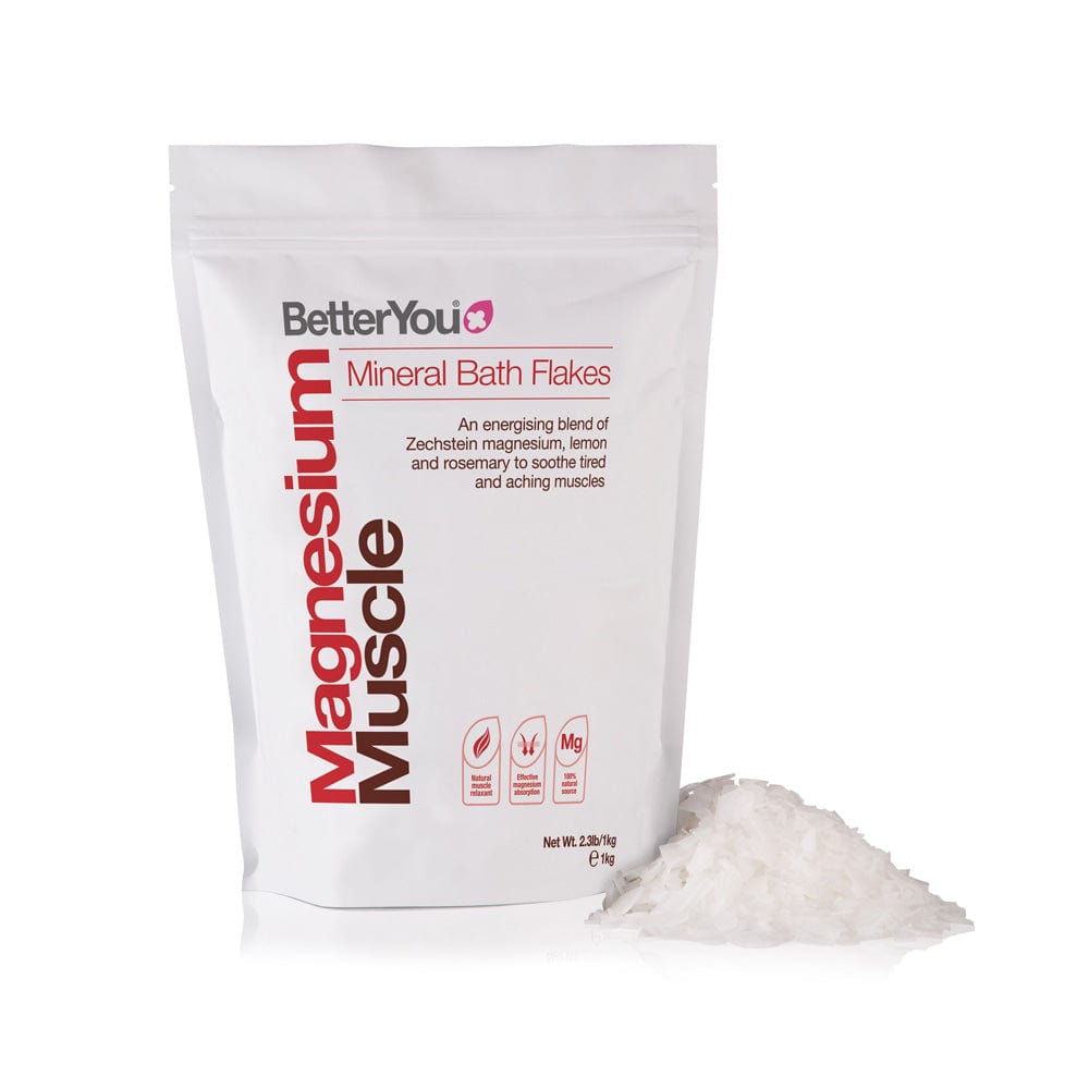 Magnesium Flakes Muscle 1kg, BetterYou