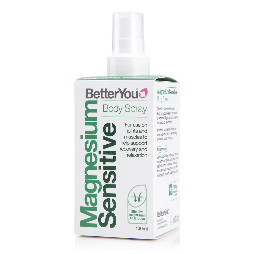 Magnesium Oil Sensitive spray 100ml, BetterYou