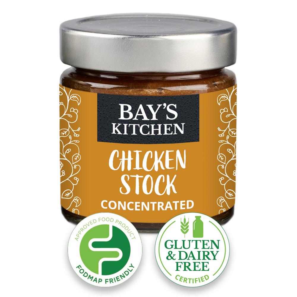 Concentrated Chicken Stock Low FODMAP 200g, Bays Kitchen