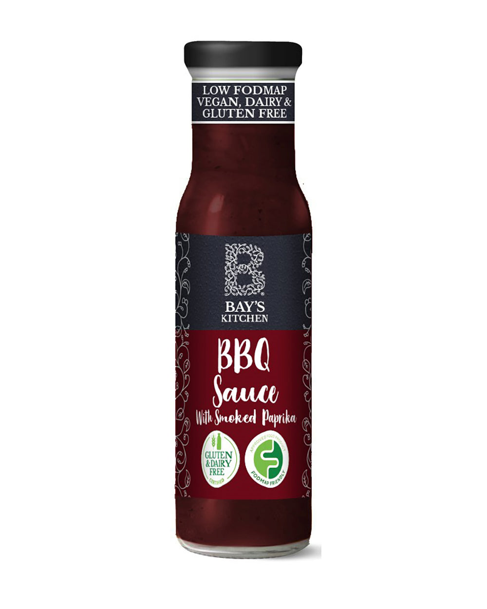 BBQ Sauce with Smoked Paprika Low FODMAP 275g, Bays Kitchen