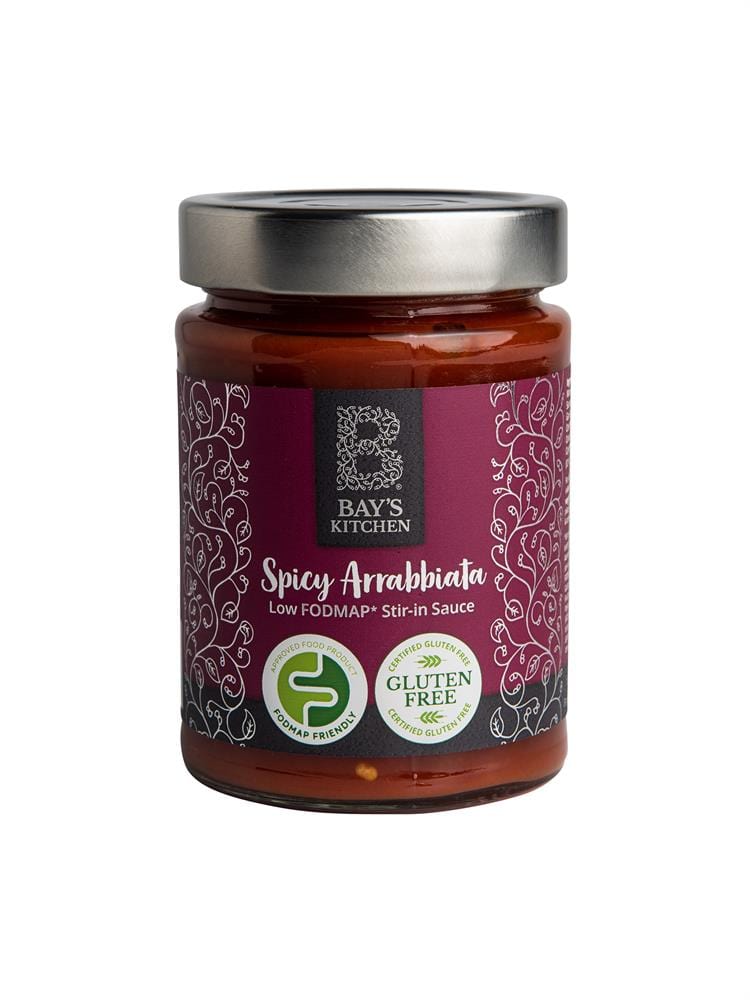 Spicy Arrabbiata Stir-in Sauce Low FODMAP Vegan 260g, Bays Kitchen