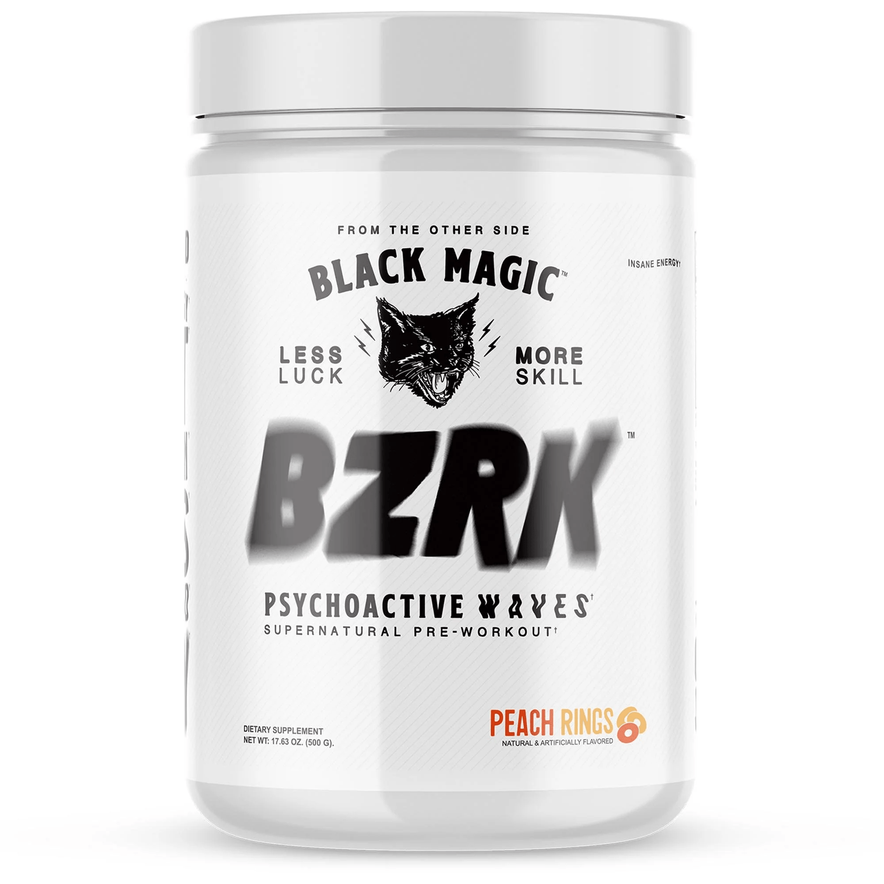 BZRK Pre-Workout 487.5g Orange Cooler