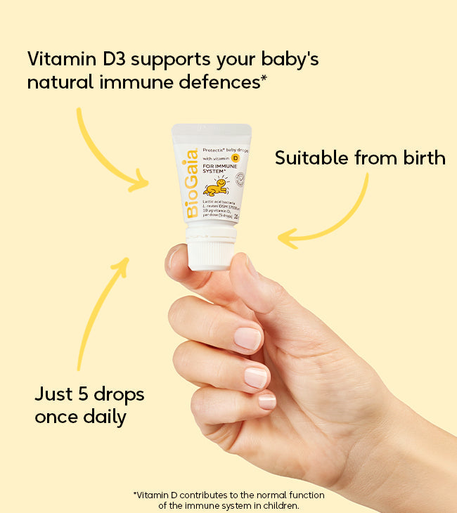 Protectis Baby Drops z witaminą D 10 ml - biogaia