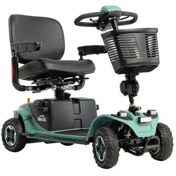 Invacare Leo Mobility Scooter - 6 mph, 23,6 mijl bereik, Swivel Captain's Seat & Lighting System (Copy)