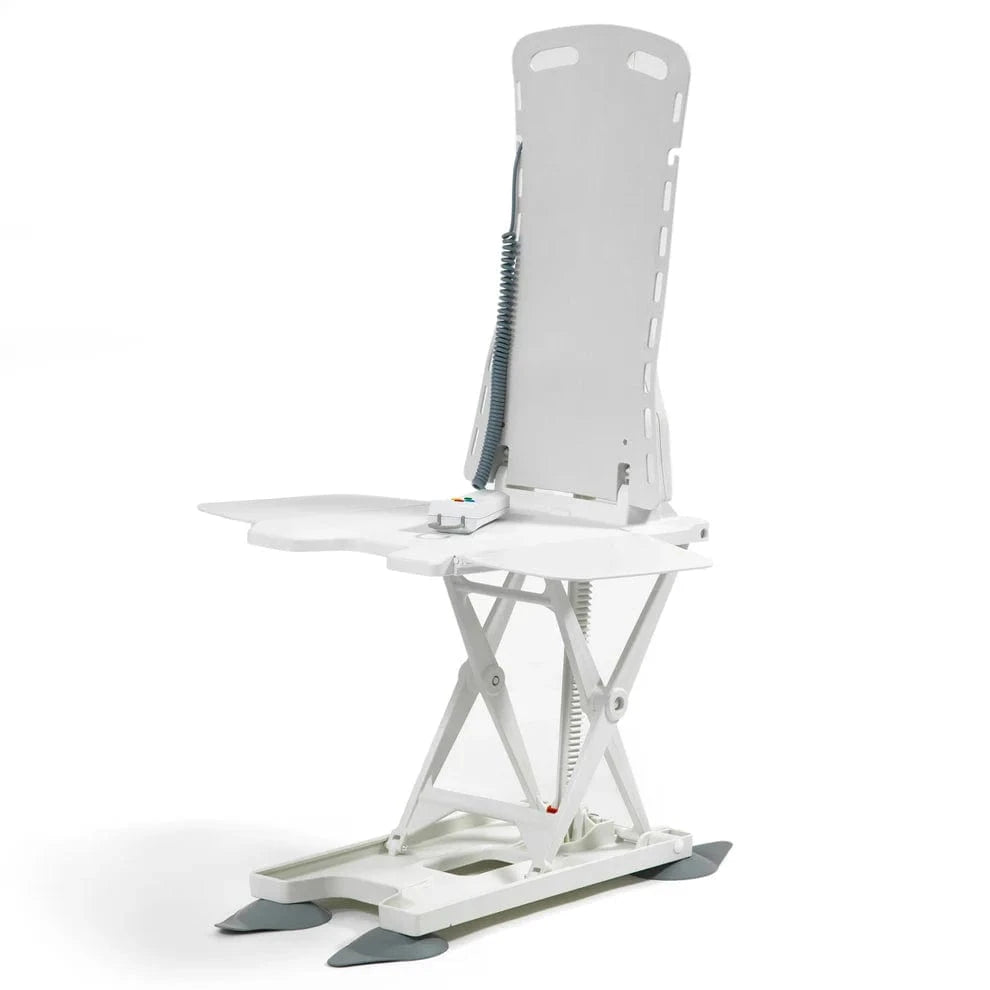 Aquajoy Value Reclining Bath Lift – Lightweight Electric Bathlifter with 50° Recline & Waterproof Remote