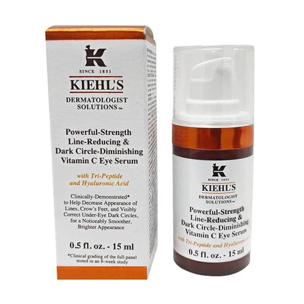 Kiehl's Since 1851 Powerful-Strength Dark Circle Reducing Vitamin C Eye Serum 15ml